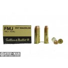 Amunicja centralny zapłon .357 Magnum FMJ, Sellier &amp; Bellot (50 szt.)