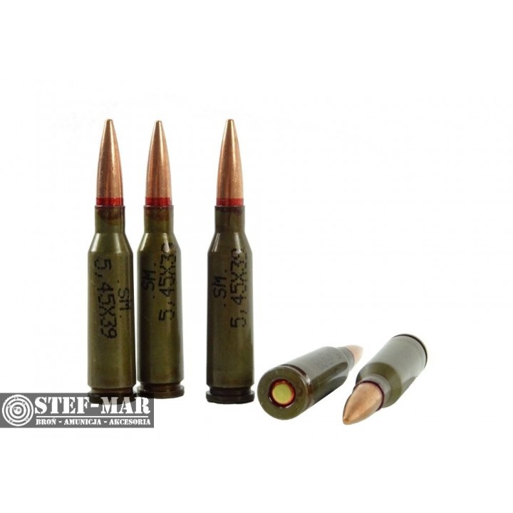 Amunicja SM 5.45x39mm FMJ, 3.45g (100 szt.) [C10-11]